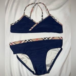 Kids Burberry 2piece swim suit